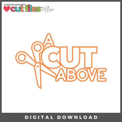 FREE World Fussy Cutting Day Cut File by Allison Davis: A Cut Above