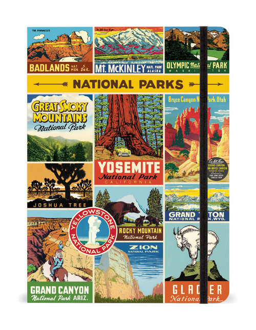 CAVALLINI PAPERS & CO. Large Notebook: National Parks