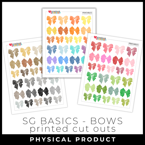SCRAPBOOK GENERATION Printed Papers | Basics - Bows