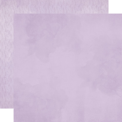 PREORDER - ships February: SIMPLE STORIES Simple Vintage Lavender Fields 12x12 Paper: Lavender