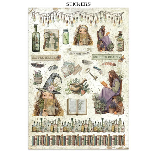 Stamperia Thick Stencil 18 x 18cm – Christmas 4 Rounds