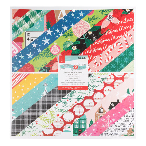 AC VICKI BOUTIN 12x12 Paper Pad: Peppermint Kisses