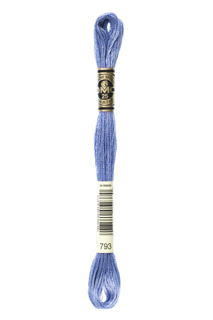 DMC Six-Strand Embroidery Floss: 793 - Medium Cornflower Blue