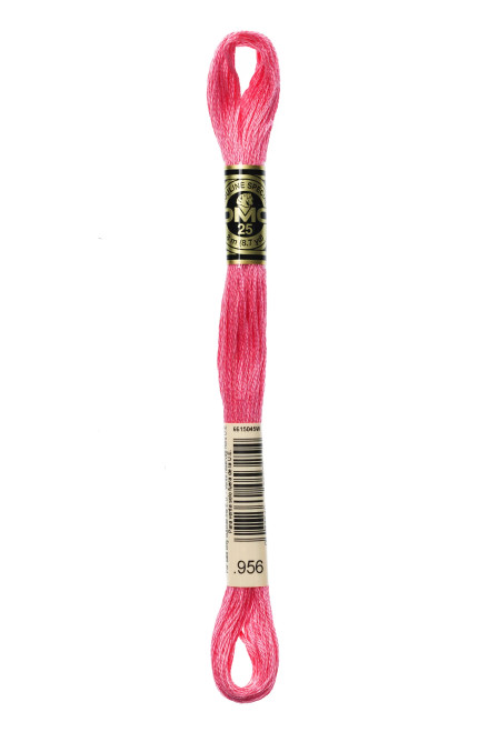 DMC Six-Strand Embroidery Floss: 956 - Geranium