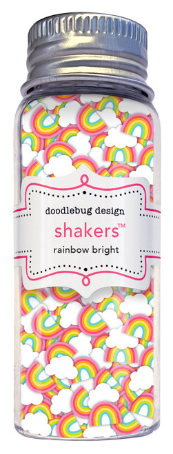 PREORDER - ships February: DOODLEBUG DESIGNS Lucky Me Shakers: Rainbow Bright