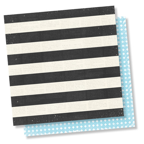 SIMPLE STORIES Lil' Dude 12x12 Paper: Boy Oh Boy