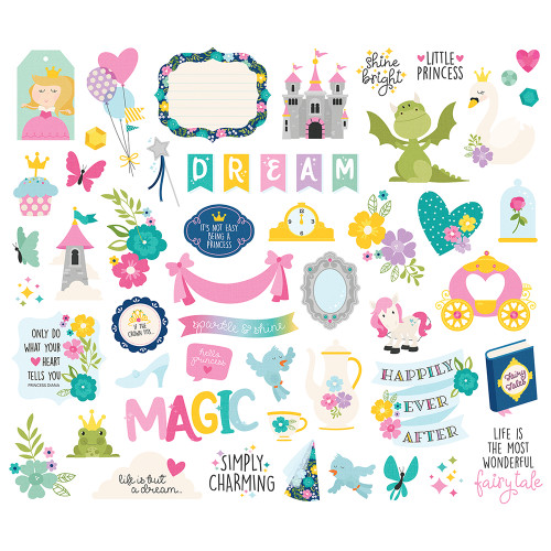 SIMPLE STORIES Little Princess Bits & Pieces