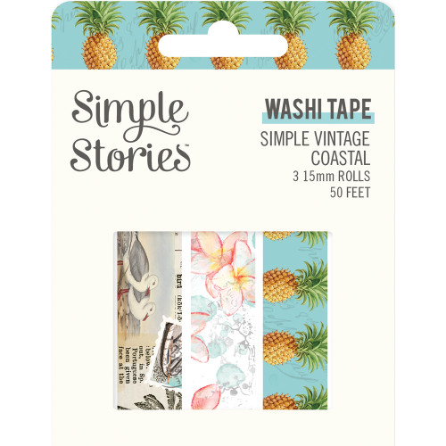 SIMPLE STORIES Simple Vintage Coastal Washi Tape