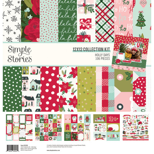 SIMPLE STORIES Holly Days Collection Kit