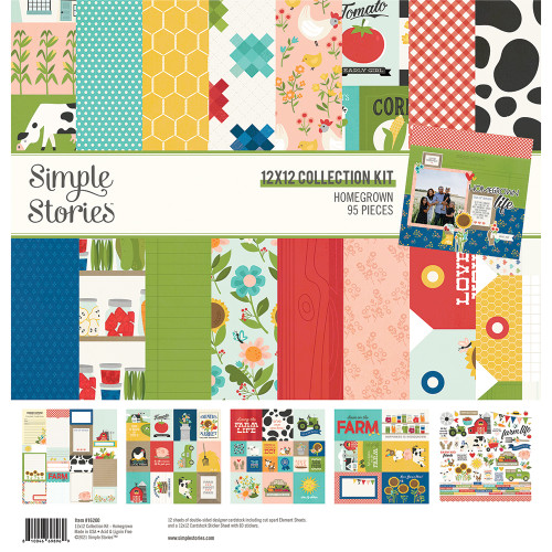 SIMPLE STORIES Homegrown Collection Kit
