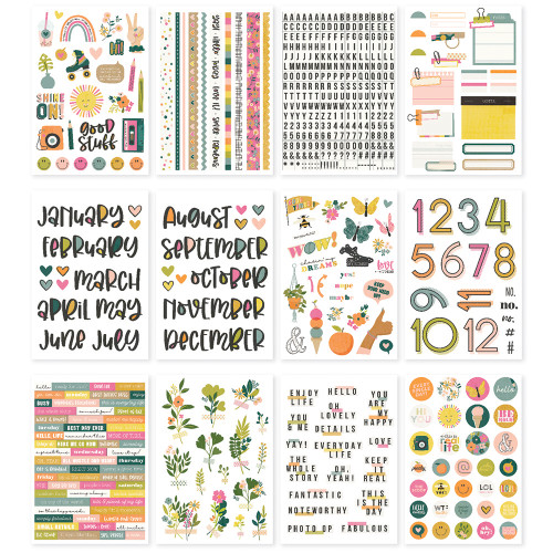 SIMPLE STORIES Good Stuff Sticker Book