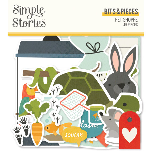 SIMPLE STORIES Pet Shoppe Bits & Pieces