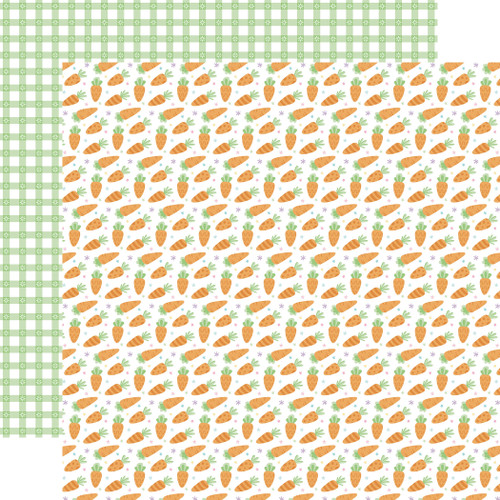 ECHO PARK Easter Basket 12x12 Paper: Fresh Carrots