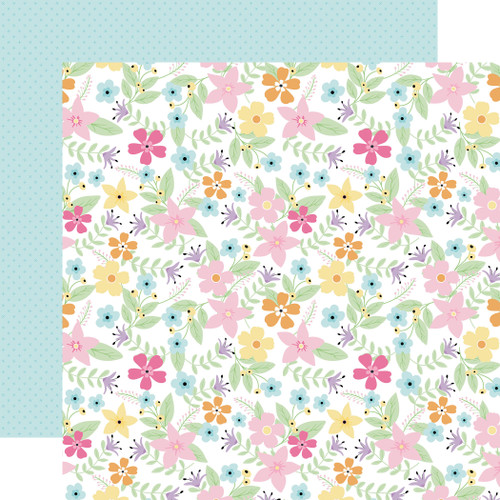 ECHO PARK Easter Basket 12x12 Paper: Spring Floral