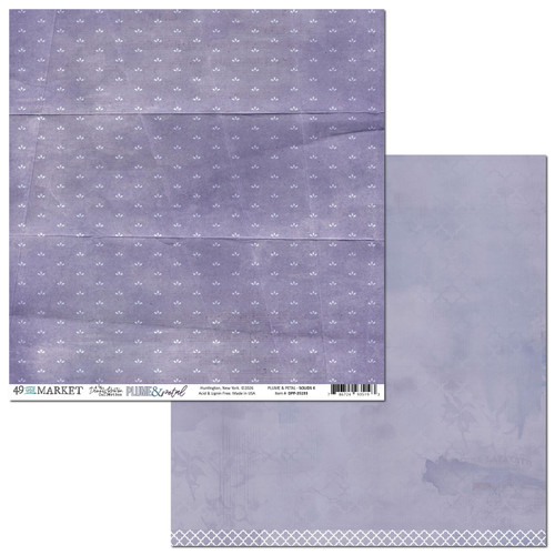 49 AND MARKET 12x12 Paper: Plume & Petal - Solids Sheet 4