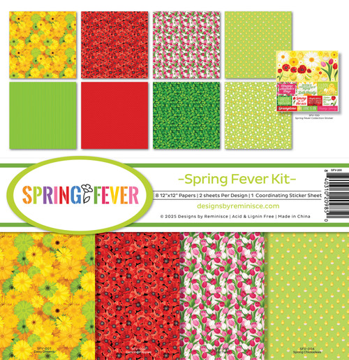 REMINISCE 12x12 Collection Pack: Spring Fever