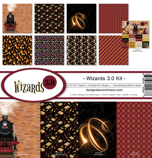 REMINISCE 12x12 Collection Pack: Wizards 3.0