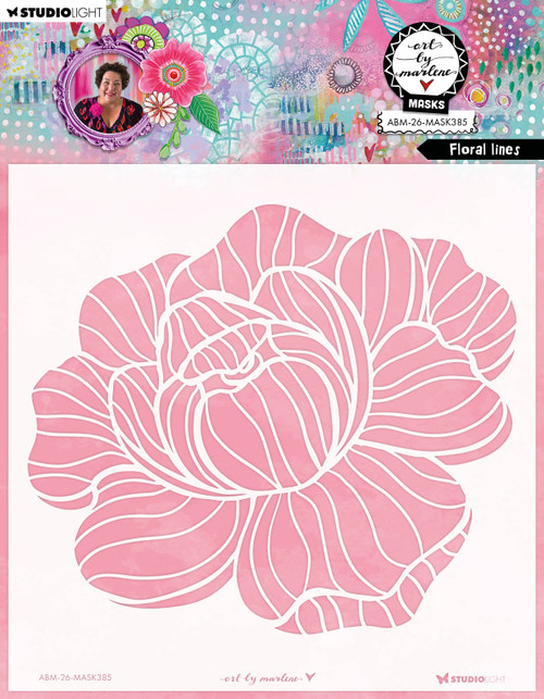 STUDIO LIGHT Art by Marleen Mask: Floral Lines