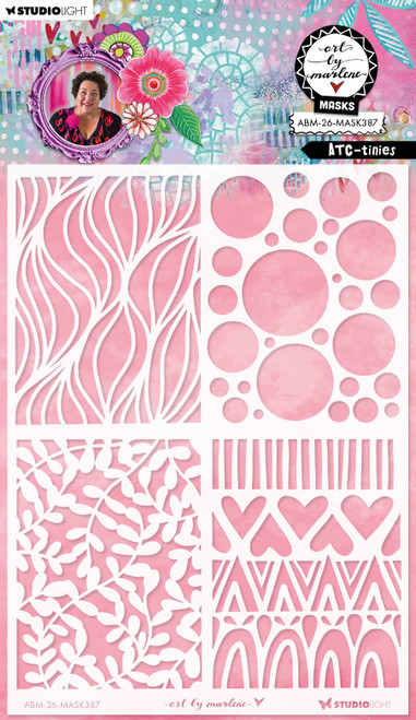 STUDIO LIGHT Art by Marleen Mask: ATC-Tinies