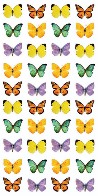 PAPER HOUSE PRODUCTIONS Decorative Stickers: Butterflies - Small