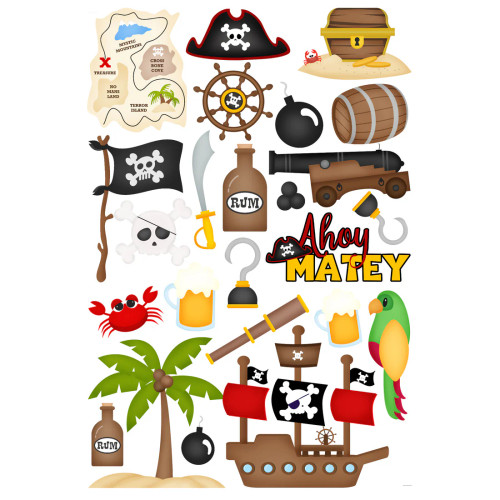 PREORDER - ships April: SSC DESIGNS Ahoy Matey Ephemera
