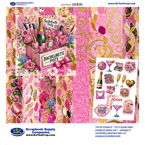 PREORDER - ships April: SSC DESIGNS Bachelorette Party Collection Kit