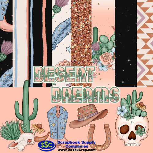 PREORDER - ships April: SSC DESIGNS Desert Dreams Collection Kit