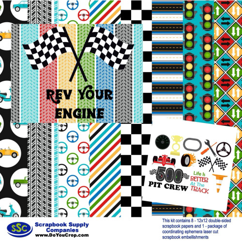 PREORDER - ships April: SSC DESIGNS Rev Your Engines Collection Kit