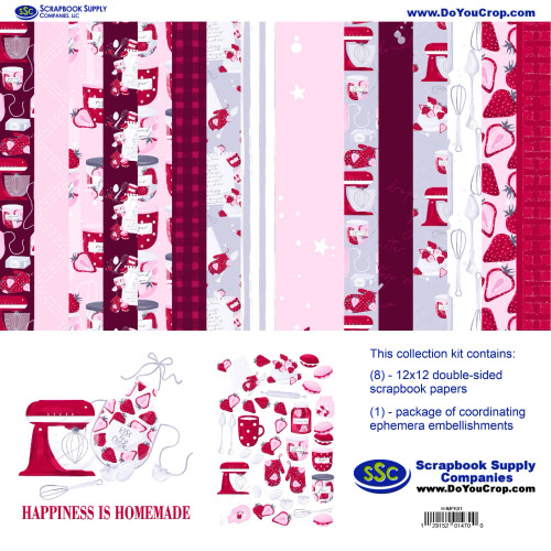 PREORDER - ships April: SSC DESIGNS Happiness Is Homemade Collection Kit