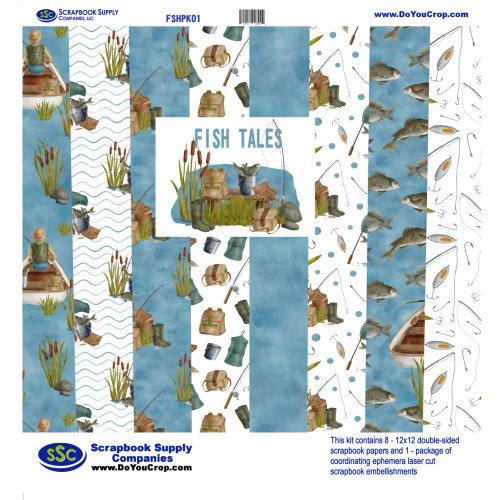 PREORDER - ships April: SSC DESIGNS Fish Tales Collection Kit