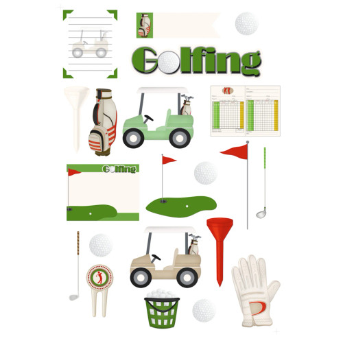 PREORDER - ships April: SSC DESIGNS Golfing Ephemera