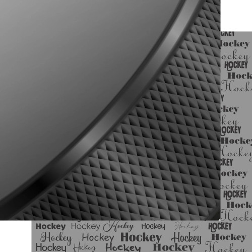 PREORDER - ships April: SSC DESIGNS Go Big Sports 12x12 Paper: Hockey