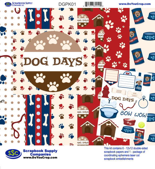 PREORDER - ships April: SSC DESIGNS Dog Days Collection Kit