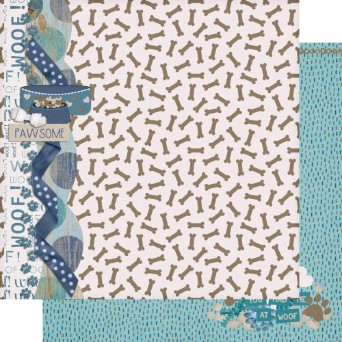 PREORDER - ships April: SSC DESIGNS Dog Mom 12x12 Paper: You Had Me At Woof