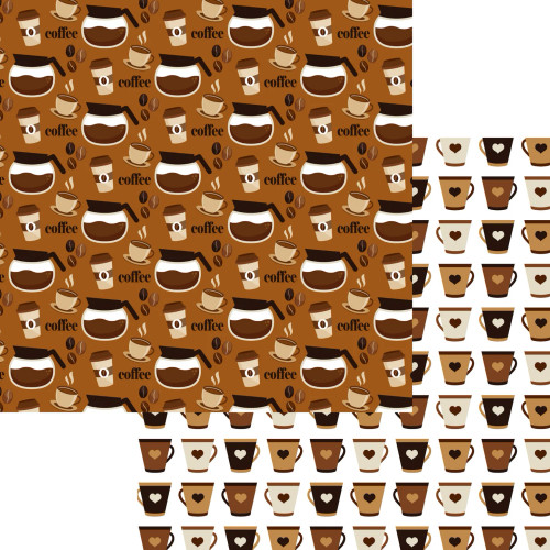 PREORDER - ships April: SSC DESIGNS Coffee Lover 12x12 Paper: Good Morning