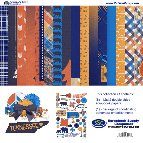 PREORDER - ships April: SSC DESIGNS Tennessee Collection Kit