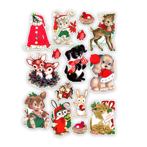 PREORDER - ships April: PRETTY LITTLE STUDIO Vintage Die-Cut Pack - Gingerbread