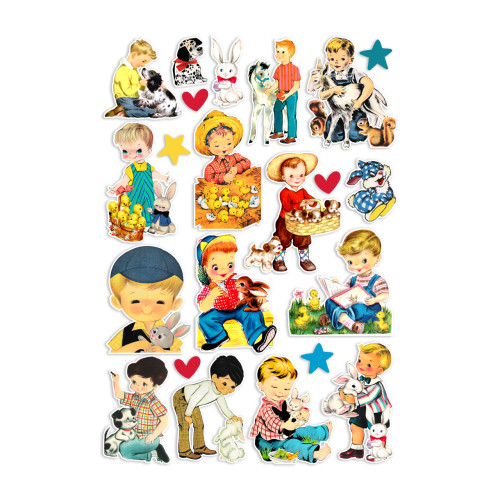 PREORDER - ships April: PRETTY LITTLE STUDIO Vintage Die-Cut Pack - Charlie