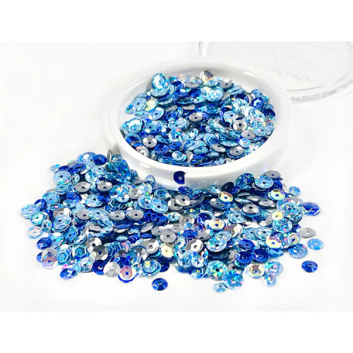 PICKET FENCE STUDIOS Sequin Mix: Winter Blues