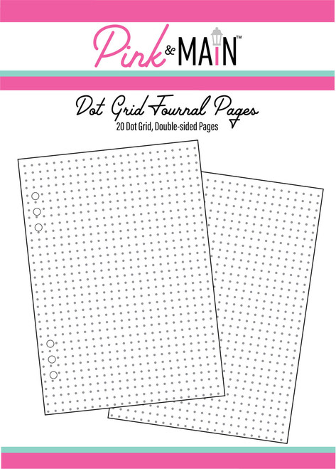 PREORDER - ships March: PINK & MAIN Inserts: Dot Grid Journal Pages