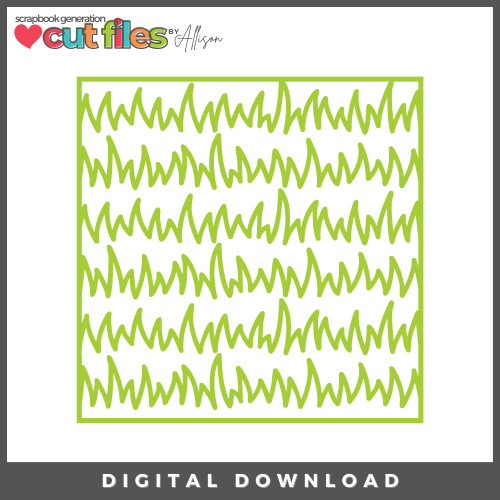 DIGITAL DOWNLOAD: Cut Files by Allison - Grass Background