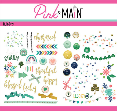 PINK & MAIN Rub-Ons: So Lucky