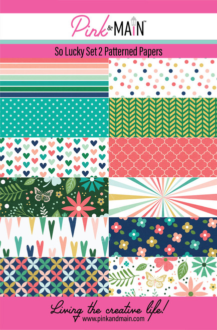 PINK & MAIN 5.5x8.5 Paper Pad: So Lucky - Set 2