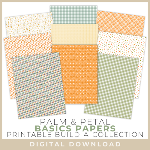 DIGITAL DOWNLOAD: Printables by Debbie - Palm & Petal | Basics Papers