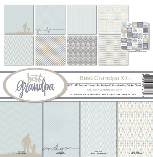 REMINISCE 12x12 Collection Pack: Best Grandpa