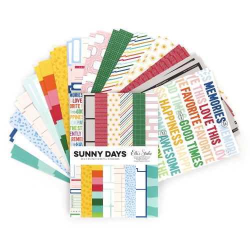 ELLE'S STUDIO 6x8.5 Paper Stack: Summer | Sunny Days
