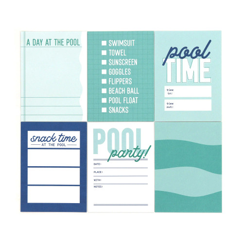 ELLE'S STUDIO 3x4 Journaling Tags: Summer | Pool Party