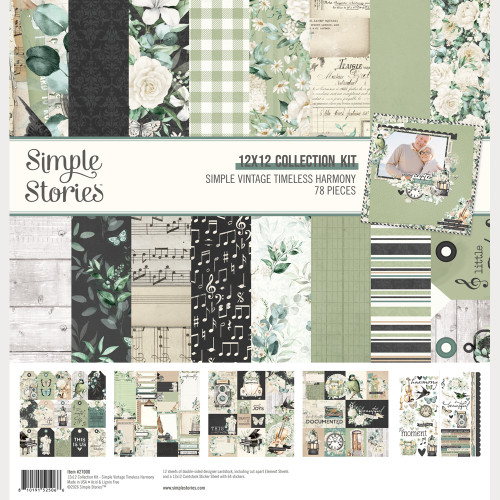 PREORDER - ships May: SIMPLE STORIES Simple Vintage Timeless Harmony Collection Kit