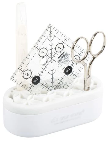 IT'S SO EMMA OhSew! Organized Mini Stash 'n Store - White