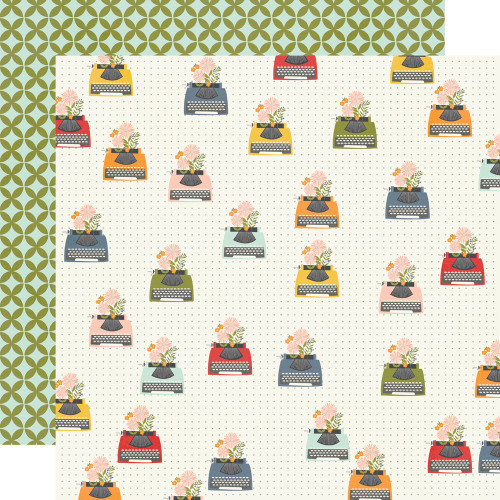SIMPLE STORIES For The Record 12x12 Paper: Stories To Tell